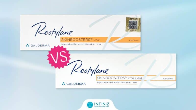 Restylane Vital VS Restylane Vital Light