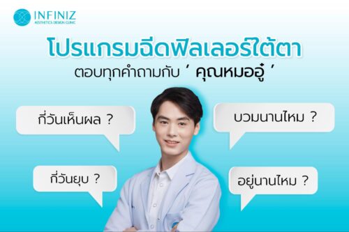 ฉีดฟิลเลอร์ใต้ตากี่วันเห็นผล