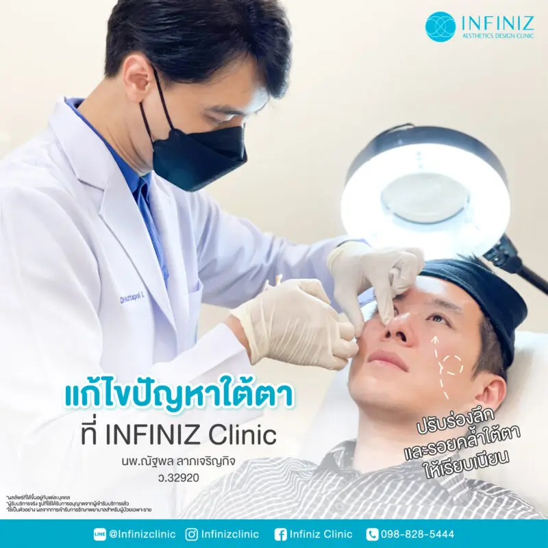 รักษาริ้วรอยใต้ตา INFINIZ Clinic